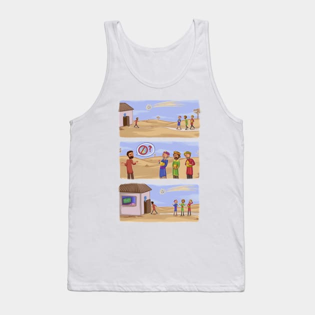 Christmas - Soccer Tank Top by TuinM